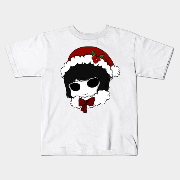 jane the killer christmas chibi Kids T-Shirt by LillyTheChibi